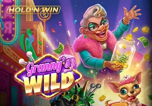 Vibrant quirky character art for Granny's Wild